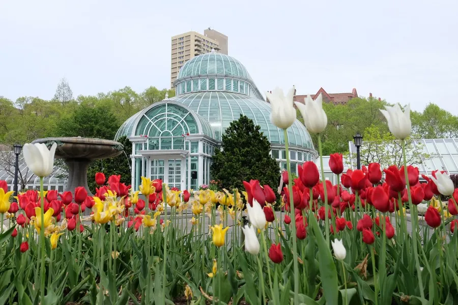 The Palm House at Brooklyn Botanic Garden